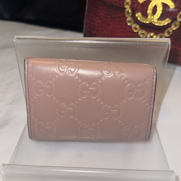 Gucci leather embossed Guccissima GG key case EUC - Picture 4 of 10